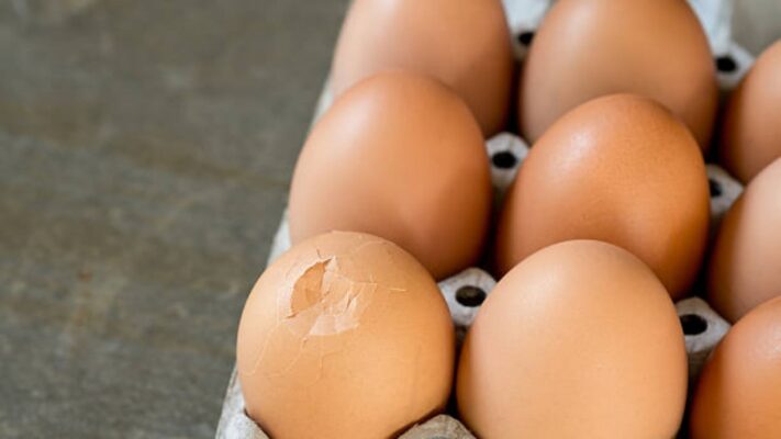 telur retak